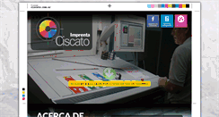 Desktop Screenshot of ciscato.com.ar
