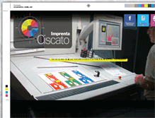 Tablet Screenshot of ciscato.com.ar
